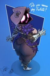 1female 1girls 2026 2d anthro anthro_female anthro_only ass bear bear_ears bear_tail big_ass big_butt breasts english_text epic_games eye_scar facial_scar female female_anthro female_only firebirddraws fortnite fortnite:_battle_royale fur furry furry_female furry_only gauntlets handwear hood legs_together looking_at_viewer looking_back looking_back_at_viewer open_mouth purple_body purple_fur raven_team_leader scar scar_across_eye short_tail shoulder_tuft sideboob simple_background solo solo_anthro solo_female standing tail text thick_thighs thighs_together tuft two-tone_fur two_tone_body