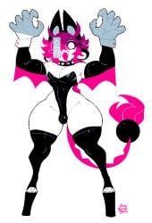 1boy arm_sleeves arms_above_head artist_name athletic_femboy bao_bao_(kittbetelgeuse) bat_boy bat_ears bat_wings batsuit bottom_heavy bottom_heavy_femboy bulge bulge_through_clothing bulge_under_clothes child_bearing_hips choker cuffs_(clothing) fangs fangs_bared femboy fit_femboy fit_male heels high_heels hopping_vampire hourglass_figure huge_hips huge_thighs jiangshi kittbetelgeuse leotard massive_thighs muscular muscular_femboy muscular_male pecs pink_hair ponytail shortstack shortstack_femboy solo_male spiked_collar thicc thicc_thighs thick_thighs thigh_highs thighhighs thighs_bigger_than_torso thin_waist vampire vampire_femboy voluptuous voluptuous_femboy white_skin wide_hips