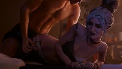 sable ward from dbd by salet3d