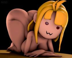 1girls ass_up big_breasts big_thighs blonde_female blonde_hair breasts female female_only female_solo hair huge_breasts huge_thighs light-skinned_female light_skin looking_at_viewer milf naked nude nude_female posing savannahxyz sfm simple_eyes simple_face source_filmmaker tagme thick whiteweasel youtube youtuber