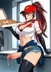 pizza delivery sivir from league of legends by artifactglitch