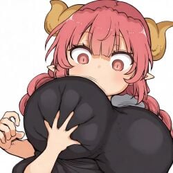 ilulu (dragon maid) from kobayashi-san chi no maidragon by cool-kyou shinja