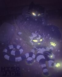 black_body black_fur blue_eyes carpet character_request digitigrade dim_lighting domestic_cat duo electronics felid feline felis femboy flaccid fluffy fluffy_tail foreskin fur furniture gay gay_anal gay_male gay_sex genitals glowing glowing_eyes glowing_genitalia glowing_mouth glowing_pawpads glowing_penis head_on_lap hi_res high-angle_view homosexual homosexual_male homosexual_sex humanoid_genitalia humanoid_penis kisopad kneeling logo long_tail looking_down looking_down_at_partner lying lying_on_ground male male/male male_only male_penetrated male_penetrating mammal markings multicolored_body multicolored_fur on_back on_ground on_lap open_mouth open_smile particles pawpads penis phone pillow purple_balls purple_body purple_eyes purple_fur purple_penis seiza sitting smile sofa striped_body striped_fur striped_markings striped_tail stripes tail tail_markings text touching_ear two_tone_body two_tone_fur unretracted_foreskin yellow_sclera
