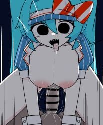 hatsune miku from mesmerizer (vocaloid) by voifoooork