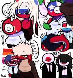 argentina_(countryhumans) bear_ears bear_girl big_ass big_breasts big_butt boots brazil_(countryhumans) cat_girl chile_(countryhumans) countryhumans countryhumans_girl femboy gay glossy_anus gyatt japan_(countryhumans) lesbian_flag mexico_(countryhumans) mui121203 necklace russia_(countryhumans) school_uniform soviet_union_(countryhumans) spaghetti_strap sports_uniform tail uniform united_states_of_america_(countryhumans) vietnam_(countryhumans) yuri