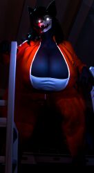 3d big_breasts huge_breasts inko_blue looking_at_viewer mal0 malo scp-1471 scp-1471-a scp-1471-a_(scrag) scp_foundation