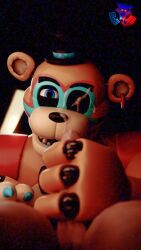 bear blender_(artwork) blender_cycles dark digital_media_(artwork) five_nights_at_freddy's five_nights_at_freddy's:_security_breach foreplay genitals glamrock_freddy_(fnaf) handjob hi_res human humanoid humanoid_genitalia humanoid_penis machine male male/male mammal metal penile penis robot robot_anthro robot_humanoid scottgames sex steel_wool_studios