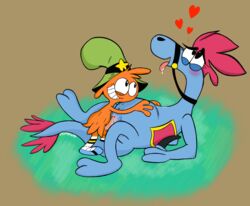 anthro blush cum female heart kippykat lying male missionary_position on_back penis pussy saddle sex star_nomad straight sylvia wander_(wander_over_yonder) wander_over_yonder