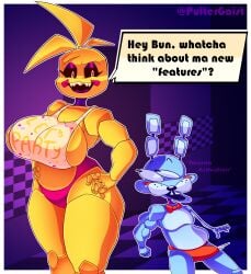 toy bonnie (fnaf) from five nights at freddy's by pultergaist