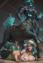 cassiopeia du couteau from league of legends by aisei