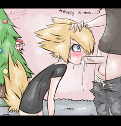 bipedal blur blush canine christmas cum cum_in_mouth cum_inside dullvivid duo fellatio fox fur girly holidays huge_cock kemonomimi male mammal multiple_males oral orgasm penis sex side_view sucking vein veiny_penis yaoi zeke_hex