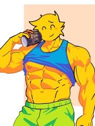 1boy abs bara chokoartz clothing forsaken forsaken_(roblox) gay male male_only muscles muscular muscular_male noob noob_(forsaken) noob_(roblox) solo white_background yaoi