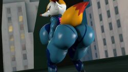 3d animated ass big_ass big_breasts big_butt big_thighs bouncing_ass braixen breasts crossover female furry ironhawk loop metroid mp4 music nintendo pokémon_(species) pokemon_(species) pokemon_xy sam_the_zero_suit_braixen sfm solo sound sound_edit sound_effects source_filmmaker tagme thick thick_ass thick_thighs video video_games zero_suit
