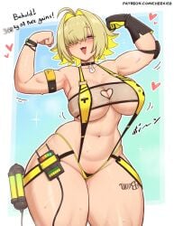elegg (boom and shock) (nikke) from goddess of victory: nikke by cheekie0