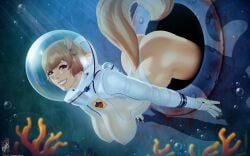 sandy cheeks from spongebob squarepants by themaestronoob