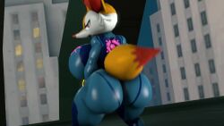 3d animated ass big_ass big_breasts big_butt big_thighs bouncing_ass braixen breasts crossover female furry ironhawk loop metroid mp4 nintendo pokémon_(species) pokemon pokemon_(species) pokemon_xy sam_the_zero_suit_braixen solo sound sound_edit sound_effects source_filmmaker tagme thick thick_ass thick_thighs video video_games zero_suit