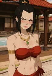 azula from avatar the last airbender by squeeshyai