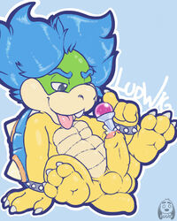 balls koopa koopaling ludwig_von_koopa male male_urethral_insertion mario_(series) nintendo penetration penis puggy scalie solo sounding uncut urethral urethral_insertion urethral_penetration