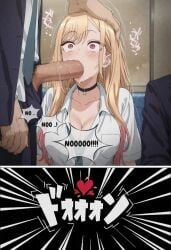 ai_art ai_assisted ai_generated bikini black_choker black_stockings blonde_hair blush book breasts brown_eyes bulge bunny_costume bunny_girl choker comic comics cosplay cosplay_accessories cosplay_makeup cosplay_wig crop_top cum cum_in_mouth cum_on_body dead deepthroat ear_piercing english_text erection erection_under_clothes face_fuck face_fucking fellatio female forced forced_oral free_use gag gagged gagging goth gyaru gyaru_girl hairband hairclip hentai irrumatio jewelry kitagawa_marin kitagawa_marin_(cosplay) long_hair looking_at_viewer magical_girl magical_girl_costume maid maid_outfit makeup makeup_running male manga marin_kitagawa mini_skirt multicolored_hair my_dress_up_darling nipples nude nurse nurse_uniform oral parody penis pierced_ears piercing raped red_eyes ribbon sailor_uniform school_uniform shirt short_skirt skirt slut sono_bisque_doll_wa_koi_wo_suru speech_bubble story straight succubus succubus_costume swimsuit thighhighs throat_bulge throat_fuck throat_penetration train_interior twintails uncensored used