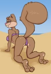 sandy cheeks from nickelodeon by necrothant