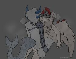 anal_sex anthro cum_inside furry inphernal phighting roblox roblox_game robloxian rocket_(phighting) shark_tail sword_(phighting) wings