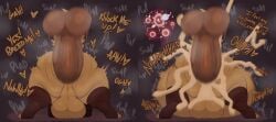 ass balls big_ass big_balls big_penis bubble_ass bubble_butt eevee feral gambit_(justkindofhere) huge_ass huge_balls huge_cock justkindofhere male nintendo penis pokemon pokemon_(species) sex tagme thick_thighs wide_hips