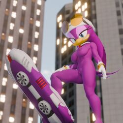 3d anthro avian bandana bird breasts clothing digital_media extreme_gear eyewear eyewear_on_head female genitals glasses gloves handwear hi_res hirundinid kerchief medium_breasts mostly_nude nipples oscine passerine pussy sega solo sonic_(series) sonic_riders sonic_the_hedgehog_(series) sunglasses sunglasses_on_head swallow_(bird) twintails3d wave_the_swallow