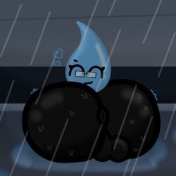 1girls ass autism autistic balls battle_for_dream_island bfb bfdi big_ass big_balls cherriccat female futanari high_quality high_res high_resolution highres incest object_show object_shows presenting puddle rain raining teardrop_(bfdi) testicles water water_creature water_puddle