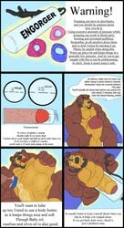 anthro balls bear brubearbrown english_text how_to male male_only mammal overweight penis pump solo text uncut vacuum vacuum_pumping