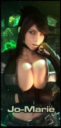 1girls 3d 3d_(artwork) alternate_breast_size big_breasts breasts breasts_bigger_than_head breasts_bigger_than_torso character_request cleavage clothed copyright_request female female_only gigantic_breasts hourglass_figure huge_breasts large_breasts slim_waist solo solo_female starcraft starcraft_2 text top_heavy vaako wide_hips