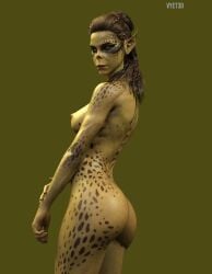 1girls 3d 3d_(artwork) 3d_model baldur's_gate baldur's_gate_3 female female_focus female_only githyanki lae'zel naked naked_female nude nude_female solo solo_female solo_focus vyet3d