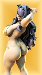 3d bikini camilla_(fire_emblem) gold_bikini gunchapred reds_light_district source_filmmaker tagme