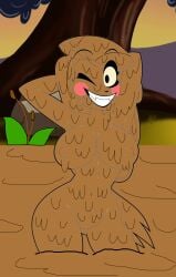 1girls breasts charlie_morningstar_(hazbin_hotel) completely_covered_in_mud completely_naked completely_nude covered_in_mud dirty dirty_girl edit female hazbin_hotel mud muddy naked nipples nude redguy7 solo