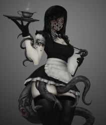 artist_request body_horror horror_maid_(impracticalart) impracticalart maid nightmare_waifu tagme tagme_(artist) tagme_(character) trypophobia