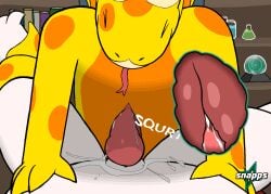 2_penises amazon_position animal_genitalia animal_penis animated animated_image anthro anthro_on_anthro anthro_penetrated anthro_penetrating apode bat bodily_fluids bondage bound cum cuntboy diphallia diphallism double_penetration draconcopode duo first_person_view forked_tongue fur genital_fluids genitals hemipenes horn ignis(theta) internal intersex intersex/male kiri_ashita(ohboycasdidit) knot knotted_penis legless male mammal markings multi_genitalia multi_penis naga penetration penile penile_penetration penis penis_milking power_bottom pussy rough_sex scales serpentine sex short_playtime snapps spots spotted_body spread_legs spreading tongue vaginal_penetration white_body white_fur yellow_body yellow_scales