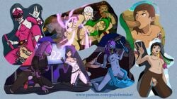 beyblade beyblade_x collage crossover fantasy god_of_mind kimberly_hart krogan liara_t'soni mass_effect miranda_lawson nanairo_multi petite power_rangers tali'zorah_nar_rayya turian