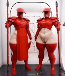 2girls 3d ass bbw big_ass big_breasts big_butt big_thighs bottom_heavy breasts bust busty chest chubby chubby_female clothing curvaceous curvy curvy_figure elite_praetorian_guard female female_focus female_only guards hips hourglass_figure huge_ass huge_breasts huge_thighs large_ass large_breasts large_thighs legs light-skinned_female light_skin lucasfilm mature mature_female mostly_nude praetorian_guard pubic_hair pussy sandreiio star_wars thick thick_hips thick_legs thick_thighs thighs top_heavy voluptuous voluptuous_female waist wide_ass wide_hips wide_thighs