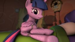 2015 3d alicorn anus equine female feral friendship_is_magic fruitymilk horn looking_at_viewer mammal my_little_pony pussy smile solo twilight_sparkle_(mlp) wings