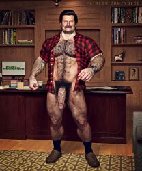 big_penis nick_offerman parks_and_recreation ron_swanson solo_male yolco