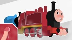 2018 anal before_anal before_sex breasts penis rosie_the_pink_engine rosie_the_rose_engine tagme thelance thomas_and_friends thomas_the_tank_engine train