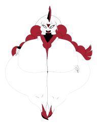 ben_10 female gigantic_ass gigantic_breasts red_hair to'kustar way_big white_skin