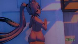 3d 3d_animation animated bed doggy_style evening feixiao_(honkai:_star_rail) koikatsu nude nude_female penis sound tagme tattoo vaginal_penetration video white_hair