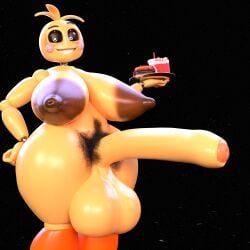 1futa 3d adri164 animatronic balls big_penis breasts dark_areola five_nights_at_freddy's five_nights_at_freddy's_2 flaccid futa_only futanari gilf_toy_chica happy_trail huge_balls huge_breasts huge_cock hyper looking_at_viewer nude penis pubes pubic_hair smile solo standing tagme toy_chica_(fnaf) toy_chica_(love_taste)