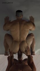 2boys 3d 3d_model balls bara barazoku big_balls big_penis completely_nude completely_nude_male daddy erection ern_jan114 gay gay_sex huge_cock hyper_penis male male_nipples male_only manly mature_male muscles muscular muscular_male nipples nude pecs penis superhero superman tagme video yaoi