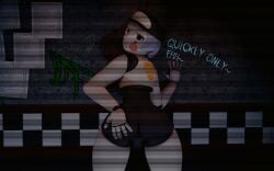 ass ass_focus breasts dolfix female five_nights_at_freddy's fnaf pussy staff_bot_(security_breach) thick_thighs