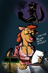 1boy 1girls 2024 2girls 5_fingers anon anthro anthro_on_top anthro_penetrated asking asking_self belt big_breasts big_eyes big_glasses big_mouth_(anatomy) biped black_claws bouncing_breasts bra breasts brown_belt claws cleavage cleavage_overflow clothed clothed_anthro clothed_female clothing collarbone color_edit colored cougar counting_cougar cowgirl_position crossover dark desk dialogue digital_drawing_(artwork) digital_media_(artwork) document english_text extended_arms eyelashes eyewear eyewear_only faceless_character faceless_human faceless_male fangs felid feline female female_on_human female_on_top female_penetrated finger_claws fingers flaminhotcheatoes freckled_face freckles frilly frilly_bra frilly_clothing frilly_underwear from_front_position front_view fur furniture glasses glasses_only green_body green_skin group hair hands_behind_back hi_res holding_object holding_paper human human_on_anthro human_on_bottom human_penetrating human_penetrating_anthro human_penetrating_female humanoid_hands interspecies jewelry light light_body light_breasts light_clothing light_fur light_hair light_inner_ear light_nipples light_nose light_tail lipstick looking_down looney_tunes lying makeup male male/female male_on_anthro male_on_bottom male_penetrating male_penetrating_anthro male_penetrating_female mammal mature mature_anthro mature_female mature_woman milf miss_cougar_(new_looney_tunes) monotone_body monotone_fur monotone_hair mostly_nude mostly_nude_anthro mostly_nude_female mouth_closed necklace new_looney_tunes nickelodeon nipples no_irises nude nude_human nude_male obscured_penetration on_back on_bottom on_top open_mouth open_smile orange_hair paper paramount_pictures penetration pink_bra pink_clothing pink_inner_ear pink_nipples pink_nose pink_shirt pink_topwear pink_underwear pupils question rectangular_glasses red_lipstick redout sex shirt short_hair sitting smile snout straight straight_sex t.u.f.f._puppy table tail talking_to_self tan_body tan_breasts tan_ears tan_fur tan_tail teeth text thick_thighs third-party_edit topwear trio underwear vaginal_penetration warner_brothers wearing_glasses white_text yellow_sclera