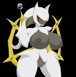 arceus from nintendo by elfdrago