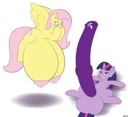 1futa 1girls 2014 alicorn animal_genitalia animal_penis areolae balls blush breasts crotchboob crotchboobs cutie_mark duo equine equine_penis erect_nipples erection female feral fluttershy_(mlp) flying friendship_is_magic fur furry futa_with_female futanari futatwi hair horn horsecock hyper hyper_balls hyper_penis intersex lamiaaaa mammal my_little_pony nipples nude pegasus penis pink_hair plain_background precum precum_drip princess_twilight_sparkle_(mlp) purple_eyes purple_fur purple_hair shadow teal_eyes teats twilight_sparkle_(mlp) what white_background wings yellow_fur zoophilia