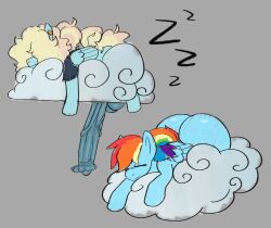 asleep balls big_ass daydream_(pinkhairedslips) hair_covering_eye horsecock laying_down long_corona_of_glans_penis my_little_pony no_sex pegasus penis pinkhairedslips pony rainbow_dash_(mlp) rainbow_hair sleeping yellow_hair yellow_mane