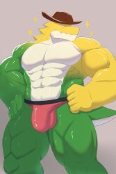 1boy 1male 2024 abs anthro anthro_focus anthro_only anthro_solo bulge bulge_through_clothing crocodile crocodilian crocodylid digital_drawing_(artwork) digital_media_(artwork) gummigoo_(the_amazing_digital_circus) gummy_(food) gummy_creature littledradesu male male_anthro male_focus male_only muscle muscles muscular muscular_anthro muscular_male partially_clothed partially_clothed_male pecs pectorals smiling solo solo_anthro solo_focus solo_in_panel solo_male the_amazing_digital_circus underwear underwear_only